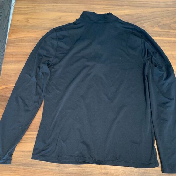 Paradox long sleeved pull on shirt, women's M, black, mock turtle neck, EUC - Picture 2 of 15